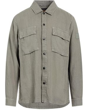 BOSS Shirt Linen - Grey