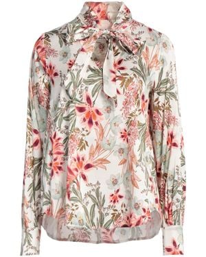 Shirtaporter Top Viscose, Elastane - White