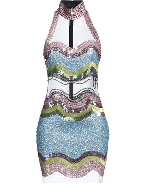 Amen Mini Dress Polyamide, Pvc - Blue