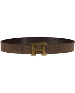 Daniele Alessandrini Belts - Brown