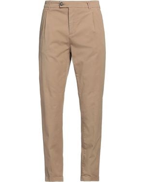 Alpha Studio Sand Pants Cotton, Viscose, Elastane - Natural
