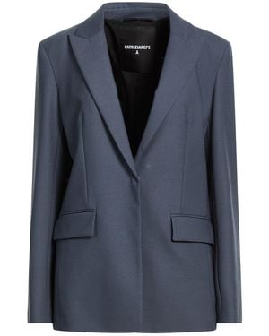 Patrizia Pepe Blazer Polyester, Virgin Wool, Elastane - Blue