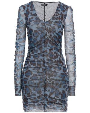 Liu Jo Mini Dress Polyester, Elastane - Blue