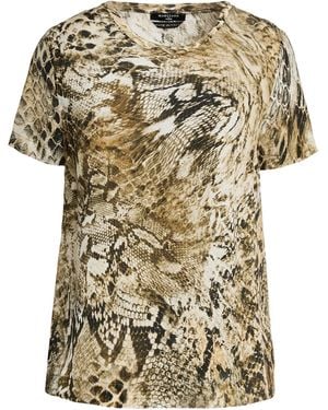 MARCIANO BY GUESS Khaki Top Silk - Natural