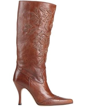 Ermanno Scervino Boot Leather - Brown