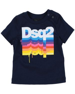 DSquared² T-Shirt Cotton - Blue
