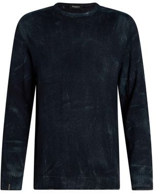 AROVESCIO Sweater Merino Wool - Blue