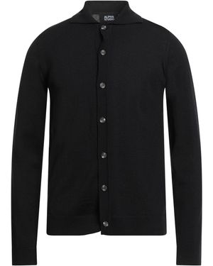 Alpha Studio Cardigan - Black