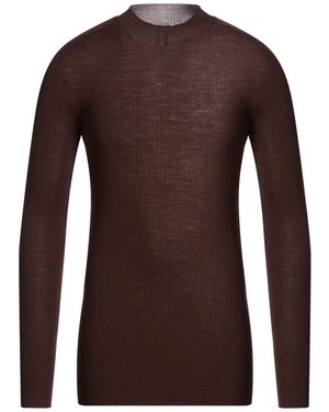 Rick Owens Cuello Alto - Marrón
