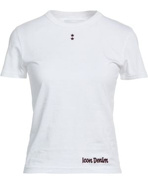 ICON DENIM T-Shirt Cotton - White