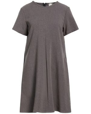 Dixie Mini Dress Polyester, Viscose, Elastane - Gray