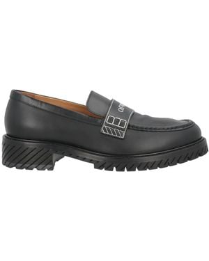 Off-White c/o Virgil Abloh Loafers Leather - Grey