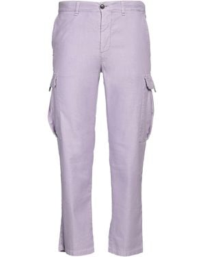 White Sand Lilac Pants Cotton, Lyocell - Purple