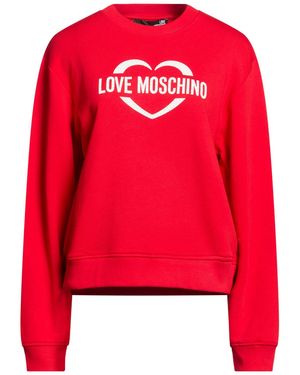Love Moschino Sweatshirts - Red