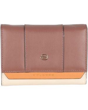 Piquadro Wallet Cow Leather - Brown