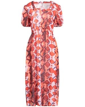 LFDL Vestido midi - Rojo