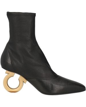 Ferragamo Ankle Boots - Black