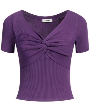 Sandro T-shirt - Viola