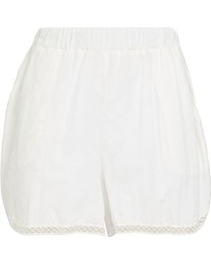 Suoli Shorts & Bermuda Shorts Cotton - White