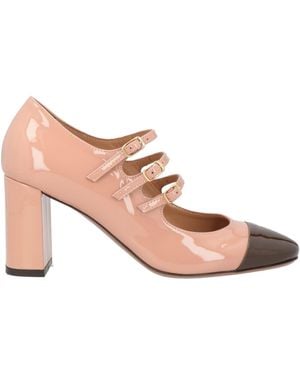 Relac Court Shoes Leather - Pink