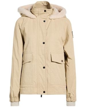 Peserico Jacket Cotton, Polyamide, Virgin Wool, Silk - Natural