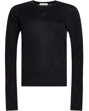 By Malene Birger Jumper Lyocell, Organic Hemp - Black