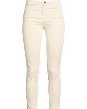 ARMANI EXCHANGE Trousers Cotton, Elastane - Natural