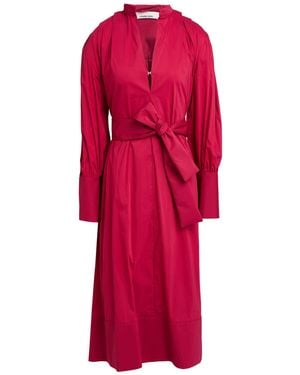 Liviana Conti Midi Dress - Red