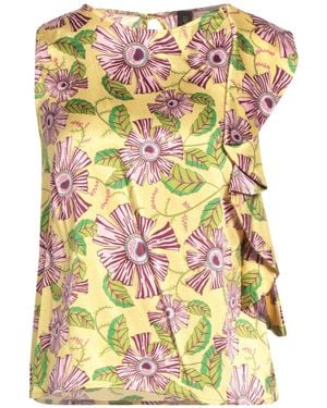 Nora Barth Top Polyester, Viscose - Yellow