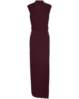Elisabetta Franchi Maxi Dresses - Purple