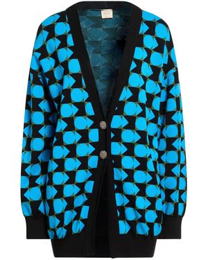 Siste's Cardigan Viscose, Polyester, Metallic Polyester, Polyamide - Blue