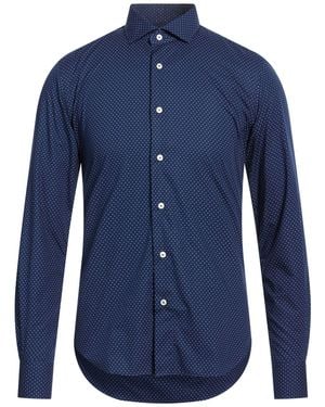 Xacus Midnight Shirt Cotton - Blue