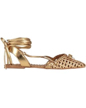 Inuovo Ballet Flats Leather, Synthetisches Material - Natural