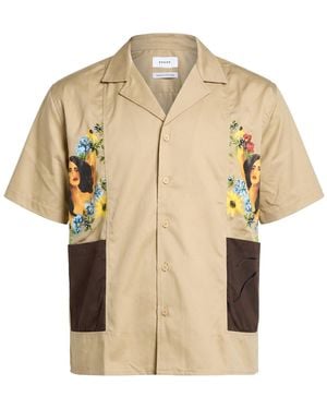 Rhude Shirt Cotton - Natural