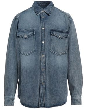 Isabel Marant Denim Shirt Lyocell, Cotton - Blue