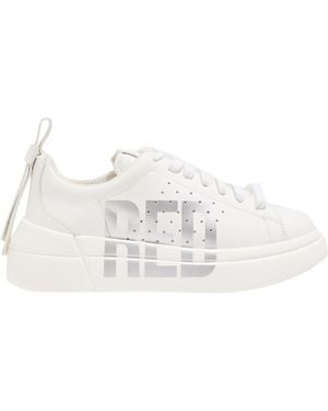 Red(V) Sneakers Leather - White
