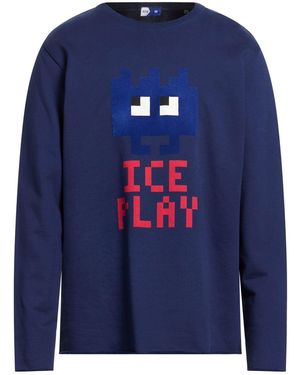 Ice Play Sweatshirt Cotton - Blue