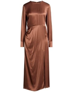 Ottod'Ame Midi Dress Viscose - Brown