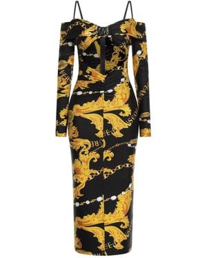 Versace Jeans Couture Midi Dress - Black
