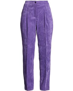 Nenette Trousers Polyester, Polyamide, Elastane - Purple