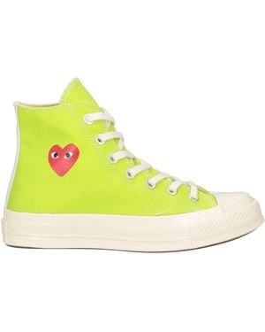 CONVERSE x COMME des GARÇONS PLAY Trainers - Yellow