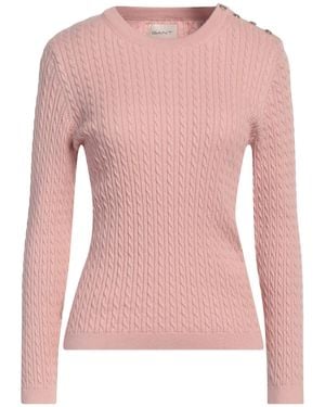 GANT Sweater Organic Cotton, Lambswool - Pink