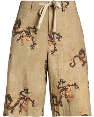 Uma Wang Shorts & Bermuda Shorts Cotton - Natural