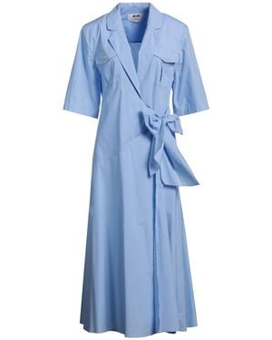 MSGM Vestito Lungo - Blu