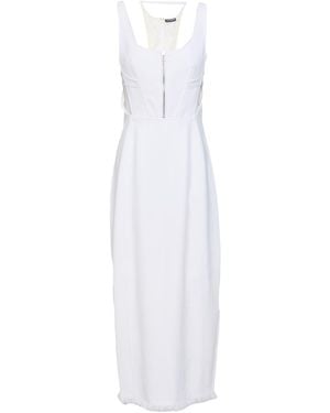 Jacquemus Midi Dress Viscose, Cotton, Polyamide - White