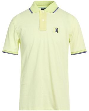 Psycho Bunny Lime Polo Shirt Pima Cotton - Yellow