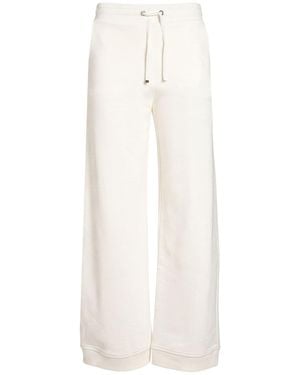 Moorer Trousers Cotton - White