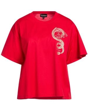 Emporio Armani T-Shirts - Red