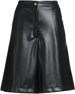 Haveone Shorts & Bermuda Shorts Polyester, Polyurethane - Black