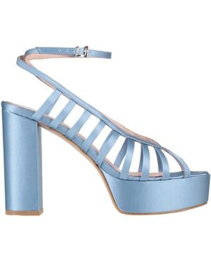 Anna F. Light Sandals Textile Fibers - Blue